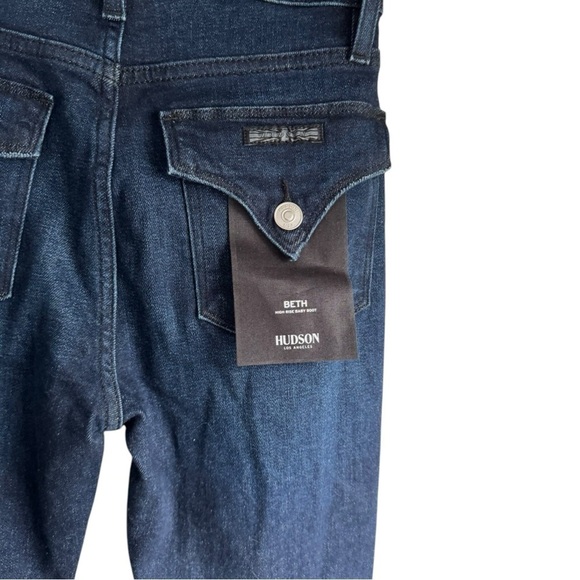 New! Hudson‎ Beth Mid-Rise Baby Bootcut Jean - Picture 9 of 11